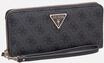 Guess - Laurel II Slg Large Zip Around Coal Logo - Portemonnaie ,