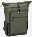 travelite - Briize Backpack M Roll-Up Khaki - Rucksack , 24 - 30 l