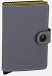 Secrid - Miniwallet Matte Grey-Lime - Portemonnaie , 0.1 l