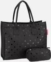 reisenthel - daily shopper set No.1 Glossy Dots Black - Shopper , 23 l