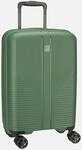 travelite - Air Stripe Trolley 4W S Slim Green - Koffer , 37 l