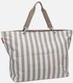 reisenthel - Shopper XL Summerstripes Coffee - Einkaufstasche , 35 l