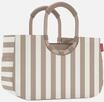 reisenthel - Loopshopper M Summerstripes Coffee - Einkaufskorb , 12 l