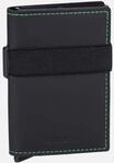 Secrid - Bandwallet Matte Black & Green - Portemonnaie ,