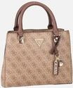 Guess - Noelle II Sml Multi Comp Latte Logo/Brown - Satchel ,