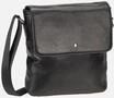 Bugatti - Black Magic Shoulder Bag With Flap Black - Umh&auml;ngetasche ,