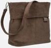 zwei - Mademoiselle M8 Cord/Wood - Beuteltasche , 3 l