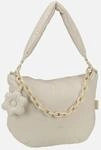 zwei - Hannah HA140 Off White - Hobo Bag , 7 l