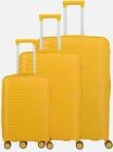 travelite - Pacific Trolley 4w Set L/M/S Yellow - Koffer , 100 l