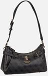 Guess - Yesba Shoulder Bag Coal Logo - Umh&auml;ngetasche ,