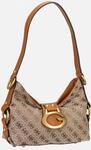 Guess - Camden Mini 8720 Latte Logo - Schultertasche ,