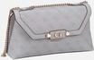 Guess - Lindsey Convertible Flap 49210 Bone Logo - Crossbody Bag ,