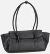 Seidenfelt - Nelma East West Shoulderbag Black - Henkeltasche ,
