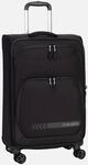 travelite - Kick Off Trolley 4W M Exp. Black - Koffer , 69 - 73 l