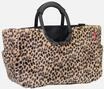 reisenthel - Loopshopper M Leo Fake Fur - Einkaufskorb , 12 l