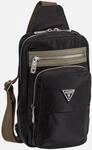 Guess - Berlin Multipocket Crossover Black - Crossbody Bag ,