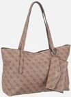Guess - Brenton Top Zip Logo 48240 Latte Logo - Shopper ,