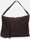 Liebeskind Berlin - Mila Hydro Suede Deep Soil - Hobo Bag ,