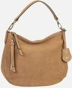 abro - Juna Small Suede Cappuccino - Hobo Bag ,