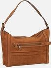 Liebeskind Berlin - Delia Hobo M Suede Brown - Hobo Bag , 15,4 l