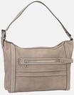 Liebeskind Berlin - Delia Hobo M Suede Neutral Grey - Hobo Bag , 15,4 l