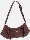 Guess - Allegra Shoulder Suede 37180 Espresso - Schultertasche , 2,4 l