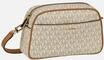 Michael Kors - Jet Set SM Camera XBody MK SIG Vanilla/Acorn - Crossbody Bag ,...
