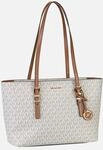 Michael Kors - Quinn MD Ew Tz Tote Vanilla/Acorn - Shopper , 8,74 l