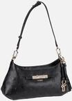 Guess - Carmella Shoulder 25180 Black Logo - Schultertasche ,
