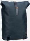 Brooks England - Pickwick Cotton Canvas 12 L Dark Blue - Rolltop Rucksack , 12 l