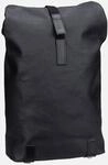 Brooks England - Pickwick Cotton Canvas 12 L Black - Rolltop Rucksack , 12 l