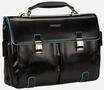 Piquadro - Blue Square Nero - Aktentasche , 23.2 l