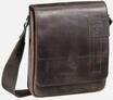 Strellson - Richmond Messenger SV Dark Brown - Crossbody Bag , 2.8 l
