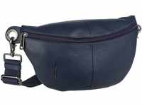 Mandarina Duck Mellow Leather Bum Bag FZT73 in Dress Blue (4.5 Liter),...