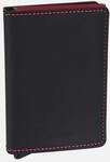 Secrid - Slimwallet Matte Black & Red - Portemonnaie , 0.1 l