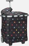 reisenthel - carrycruiser plus Dots - Einkaufstrolley , 45 l