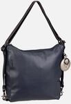Mandarina Duck - Mellow Leather Hobo FZT72 Dress Blue - Rucksack , 9.4 l