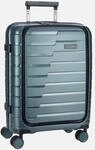 travelite - Air Base 4-Rad Trolley S Vortasche Eisblau - Koffer , 43 l