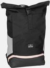 Johnny Urban - Allen Large Schwarz-Rosa - Rolltop Rucksack , 18 l