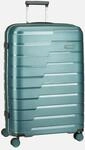 travelite - Air Base 4-Rad Trolley L Eisblau - Koffer , 105 l