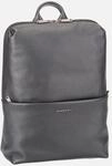 Mandarina Duck - Mellow Leather Squared FZT38 Nero - Rucksack , 9.4 l