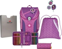 DerDieDas TKH300654, DerDieDas - ErgoFlex MAX Set 2 Purple Dots - Schulrucksack , 22