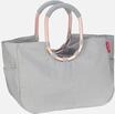 reisenthel - loopshopper L Frame Twist Sky Rose - Einkaufskorb , 25 l