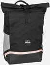 Johnny Urban - Allen Medium Schwarz-Rosa - Rolltop Rucksack , 15.5 l