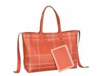 Tommy Hilfiger Iconic Tommy Tote Check PF22 in Rustic Clay Check (23.4 Liter),