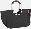 reisenthel - loopshopper L Rhombus Black - Einkaufskorb , 25 l