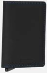 Secrid - Slimwallet Matte Black & Blue - Portemonnaie , 0.1 l