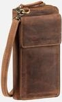 Greenburry - Vintage 1569 Sattelbraun - Handytasche , 0.8 l