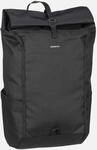 Sandqvist - Arvid Black - Rolltop Rucksack , 15 l