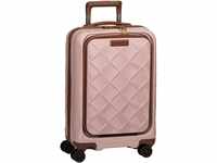 Stratic Leather & More Trolley S Front Pocket in Rosé (33 Liter), Koffer & Trolley